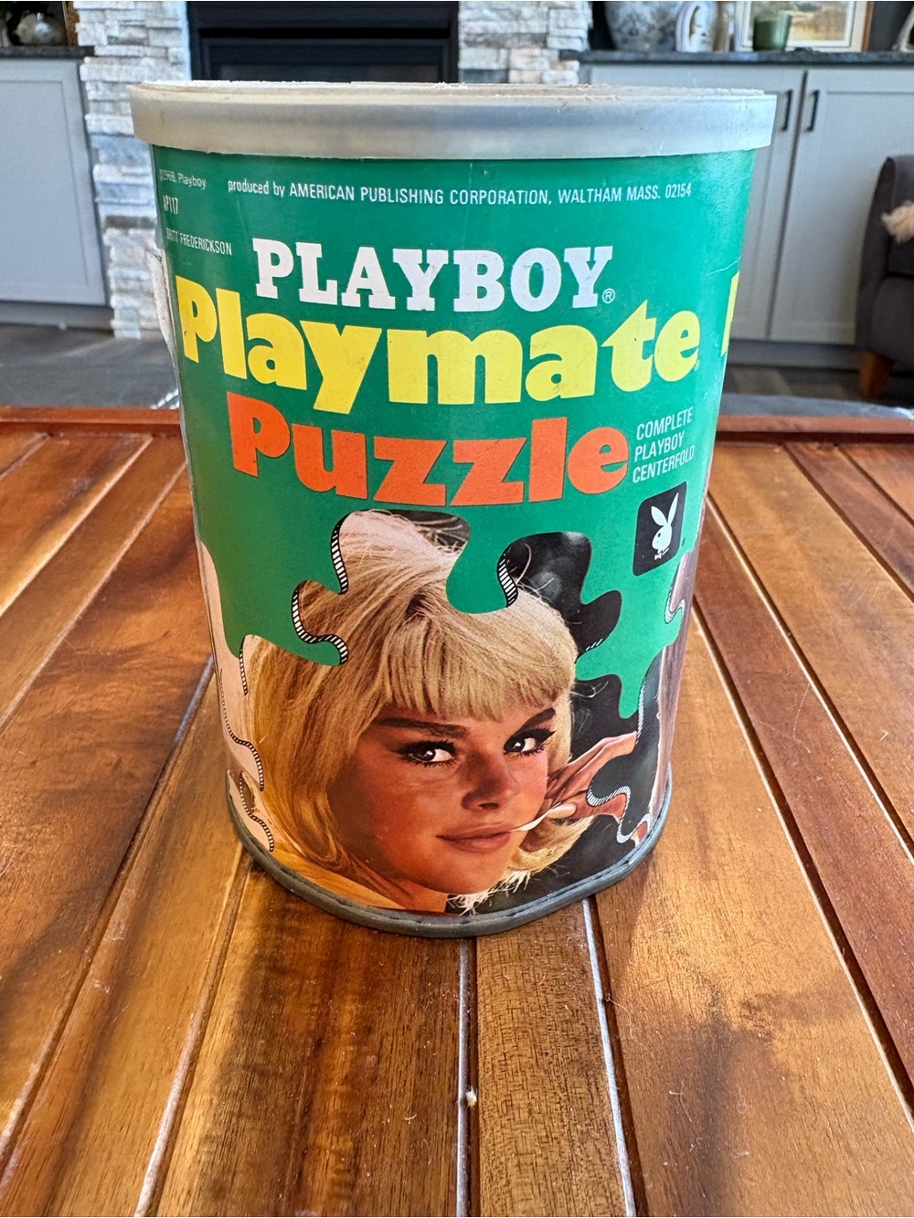 Vintage Playboy Playmate Jigsaw Puzzle 1968 Britt Frederickson AP117